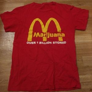 McDonalds Marijuana Shirt